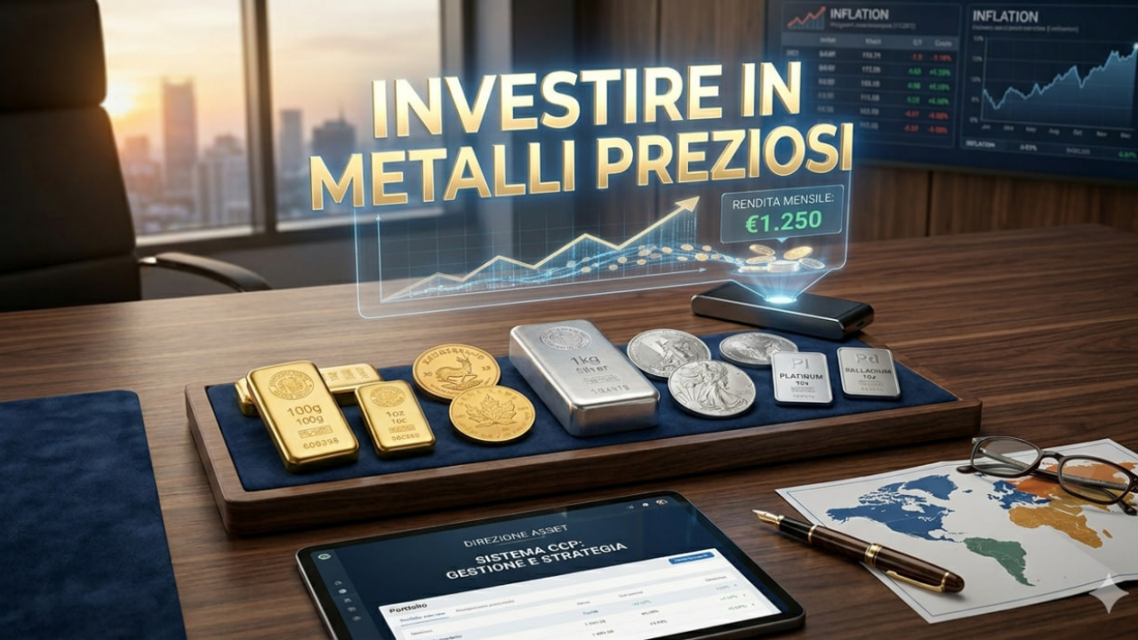 Investire in metalli preziosi